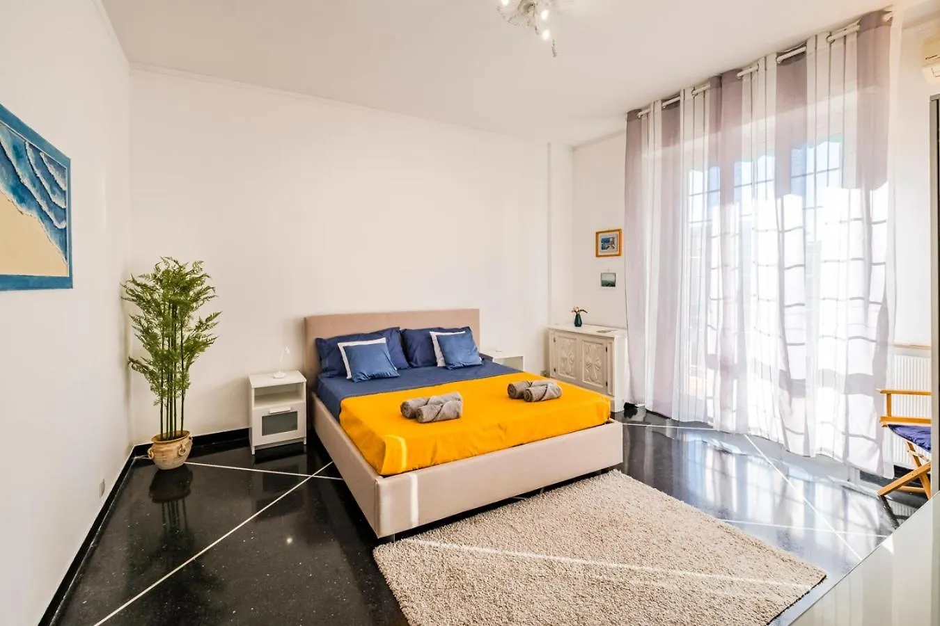 Spazioso Appartamento Con Free Parking 1Min Dal Mare location